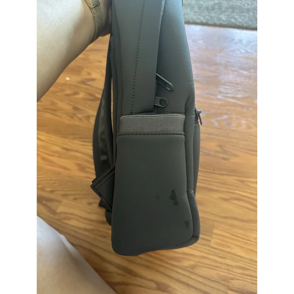 Bookish gray backpack